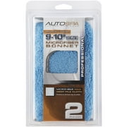 Auto Spa Microfiber Bonnet 9"-10" 2PK,Navy Blue