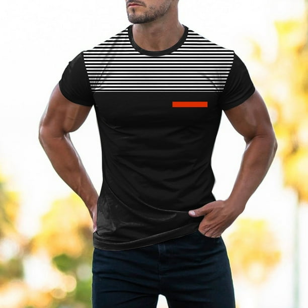 Ketyyh chn99 Mens Undershirts Golf Shirts Men 2024 Summer Comfy T Shirts Button Pullover T Shirts Tops Black L Walmart