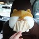 thumbnail image 1 of Caja de pañuelos CHAO con forma de trasero de perro de peluche para coche hogar baño dormitorio oficina, 1 of 5