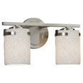 thumbnail image 2 of Justice Design Group Por-8452-10-Banl Limoges 2 Light 13-3/4" Wide Bathroom Vanity Light -, 2 of 2