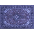 thumbnail image 1 of Ahgly Company Indoor Rectangle Medallion Blue Traditional Area Rugs, 8' x 10', 1 of 4