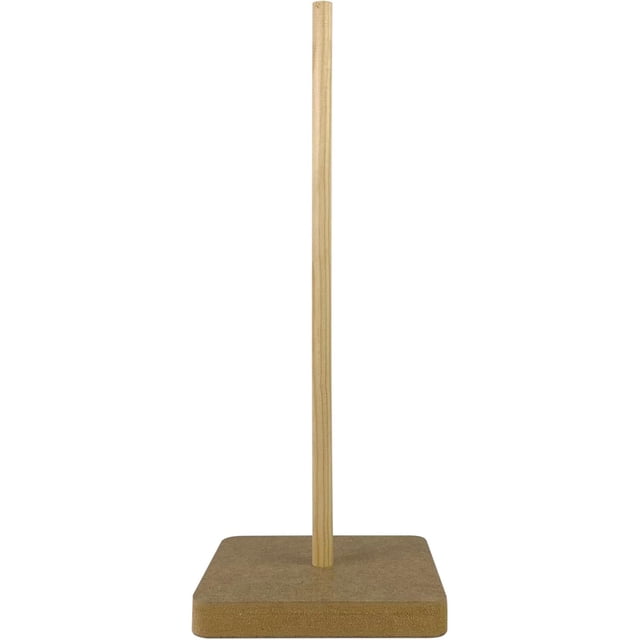 Centros de Mesa MDF para Decorar, Paquete de 12 Piezas, Base y Bastones de Madera, Color Natural, Para Eventos y DIY
