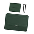 thumbnail image 4 of BELOVING Étui de Transport pour Ordinateur Portable avec Support Invisible pour Femmes et Hommes, Cadeaux, Vert Foncé, 4 of 9