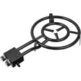 thumbnail image 4 of Paella Burner and Stand Set on Wheels - Complete Paella Kit for up to 14 -16 Servings with 18 inch Carbon Steel Paella Pan + 16 inch Paella Burner+15.75 inch Additional Pan, Perfect for Party Camping, 4 of 7