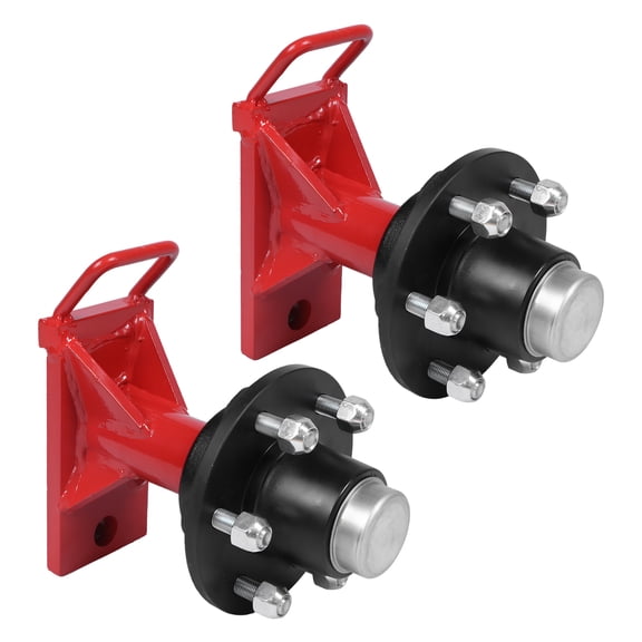 golytefs 2Pack Shipping Container Wheel 6Lug Kit W/ratchet Tie for Move 20-40ft Container