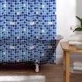 thumbnail image 3 of Maytex Tiles PEVA Vinyl Shower Curtain, 3 of 5