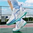 thumbnail image 4 of Women Basketball Shoes Fashion Sneakers Comfortable Athletic Lightweight Non Slip Outdoor Sport Volleyball Shoes, 4 of 6