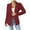 Wine, variant on hotojiny Blazers for Women Casual Single Button Business Formal Coat Long Sleeve Notched Lapel Lightweight Jacket Work Dressy