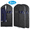 Black-3PCS, variant on Tripumer 3 Pcs Heavy Duty Garment Bags Hanging Clothes Suit Covers 43 x 24 x 4 inch Suit Bags Clear Window For Clothes Dress Coats Jackets Shirts Travel Black