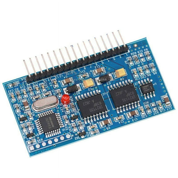 5V DC-AC Pure Sine Wave Inverter SPWM Driver Board EGS002 12Mhz Crystal Oscillator EG8010   IR2113 Driving Module plastic Blue,1 x Inverter Driver Board