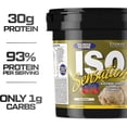 thumbnail image 3 of Ultimate Nutrition Iso Sensation 93 with Glutamine, Whey Protein Isolate Powder, 30 Grams of Protein, Low Carb Protein Shakes, Keto Friendly, 5 Pounds, Vanilla Bean Flavoured, 3 of 6