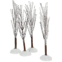 4 Pcs Chic Iron Wire Tree Decor Sculpture Outdoor Snowman Decoration Ornaments