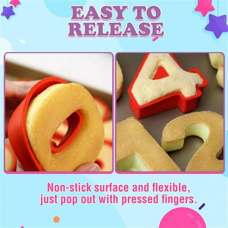 Silicone Letter Molds  Silicone Baking Molds Shop Online