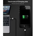thumbnail image 3 of TOKERSE 1m/3.3ft USB to 30 Pin Charging Cable, USB Charging & Sync Data Cable Nylon Braided Cord Compatible for iPhone 4/4s/3G/3GS, iPad 1 2 3,iPod Touch 4 3 2 1, iPod Classic 3 2 1, iPod Nano, 3 of 6