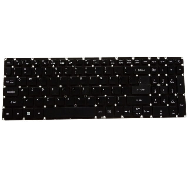 Thinsony Laptop Keyboards Fluent Typing Office Use PC Input Apparatus with Backlit Keypads Replacement for Aspire 3 A315-21 A315-41
