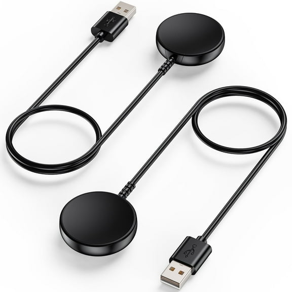 2 Pack Magnetic Watch Charging Cable for Samsung Galaxy Watch Ultra/7/6/5/4/3 - 3.3FT Fast Charging Cord with short-circuit protection