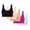 Hot Pink, variant on CFLVAEK Plus Size Sports Bras for Women Pack of 5 Breathable Seamless Yoga Gym Workout Bra Comfort High Support Lift Up Sports Bra XXL
