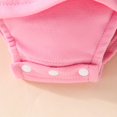 thumbnail image 6 of Zwiiyzr 0-18M Newborn Baby Girl Clothes Outfits Long Sleeve Bodysuit Romper Suspender Dress Headband Coming Home Outfit Pink, 6 of 9