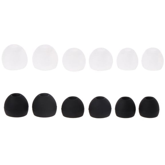 Durable Silicone Sleeves Earbuds Washable Ear Buds Tips Earphone Tips Headset Repairing Parts Audio Spare Parts