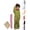 Green, variant on Silly Big Mouth Monster Costume Pajamas with Giant Comb for Halloween Nights Size: M