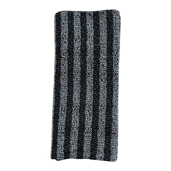 Esponja de toalla de baño exfoliante de doble cara con lazo para colgar, estropajo trasero de tira larga para adultos, textura doble suave y rugosa para limpieza profunda y eliminación de piel