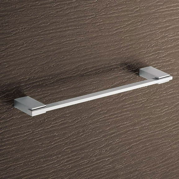 gedy kansas square polished towel bar, chrome, 14"