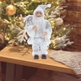 thumbnail image 4 of Muñeco Noel,navidad santa muñeca figura estatua de pie,Figuras Adornos de mesa Escritorio Navidad,Decoración Resina Regalo Año Nuevo Coleccionable,Regalo decorativo de mesa Zulema Muñeco de Papá Noel, 4 of 8