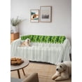 thumbnail image 6 of Spring Plants Couch Cover Sofa Covers 3 Cushion Sectional Couch, Modern Minimalist Leaves Lines Green Washable Sofa Covers Slipcover Sectional Sofa Cover, Furniture Protector 71"x150", 6 of 9