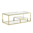 thumbnail image 1 of Table basse dorée Home Gear, 1 of 1
