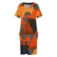 thumbnail image 3 of Vestido indio holgado con bolsillos para mujer Ropa de baile verano, 3 of 6