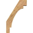 thumbnail image 3 of 5 1/2"W x 20"D x 32"H Merced Smooth Knee Brace, Western Red Cedar, 3 of 4