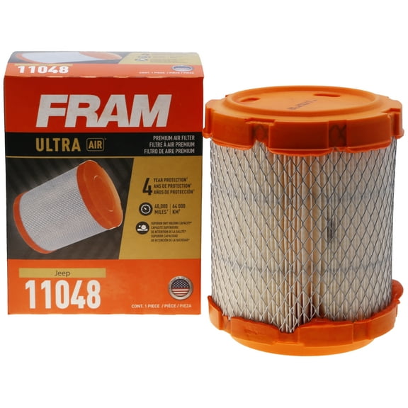 FRAM Ultra Air XGA11048, Premium Engine Air Filter, Replacement Filter for Select Jeep Vehicles Fits select: 2011-2017 JEEP PATRIOT, 2011-2017 JEEP COMPASS