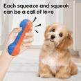 thumbnail image 4 of 2Pcs Dog Squeaky Toys for Aggressive Chewers, Durable Dog Chew Toys for Large Medium Breed Dog, Dog Toys, Tough Durable TPR Dogs Toys, Bones, 4 of 7
