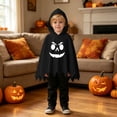 thumbnail image 5 of XIYON Baby Boy Halloween Outfit Boys Cute Hooded Cape and Black Pant Set Funny Outfit for Holiday Party, 5 of 7