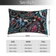 thumbnail image 2 of Fotbe Paisley Funda de Almohada Decorativa Estilo Occidental, Lujo en Algodón, Fundas para Almohadas King, Cojín Estampado para Decoración del Hogar-16"x24", 2 of 6