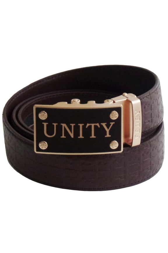 Signature Ratchet Belts for Men w UNITY Automatic Buckle