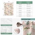 thumbnail image 6 of Easter Eggs Balloon Curtains for Bedroom/Front Door/Bathroom, Spring Ethnic Colorful Egg Feather Vintage Tie Up Curtains 63 Inch Length Light Filtering Kitchen Curtains Shades for Windows 46"x63", 6 of 8