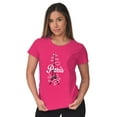 thumbnail image 4 of Paris Eiffel Tower French Parisian Womens Slim Fit Graphic Tee Brisco Brands S, 4 of 5
