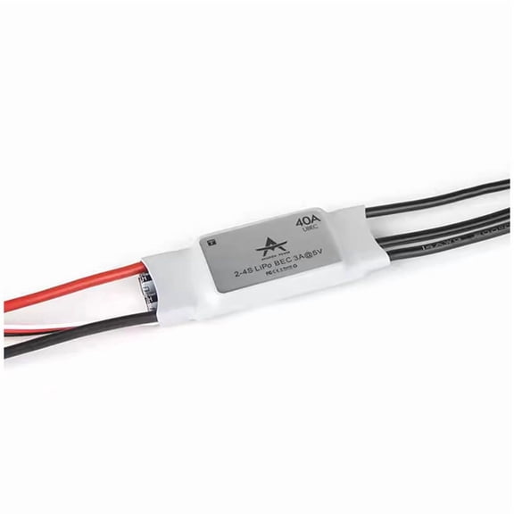 AT 40A 4S ESC Electronic Speed Controller 2-4S LiPo BEC 5V 3A Brushless ESC for RC FPV Drone