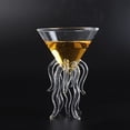 thumbnail image 1 of Copa De Cóctel De Pulpo, Taza De Cristal Creativa De Medusas Para Beber Whiskey Margarita, Utensilios Para Bebidas, Copas De Bar, Copas, 1 of 7