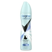 (عبوة من 3 قطع) بخاخ جاف مضاد للتعرق يدوم طويلاً من Degree Ultra Clear، Pure Clean، 3.8 أونصة