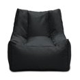thumbnail image 3 of Lounge & Co Black Wave Bean Bag Chair, 3 of 3