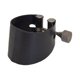 thumbnail image 3 of Boquilla de saxofón con tornillos ajustables, cuero artificial resistente al desgarro para clarinetes y músicos., 3 of 9