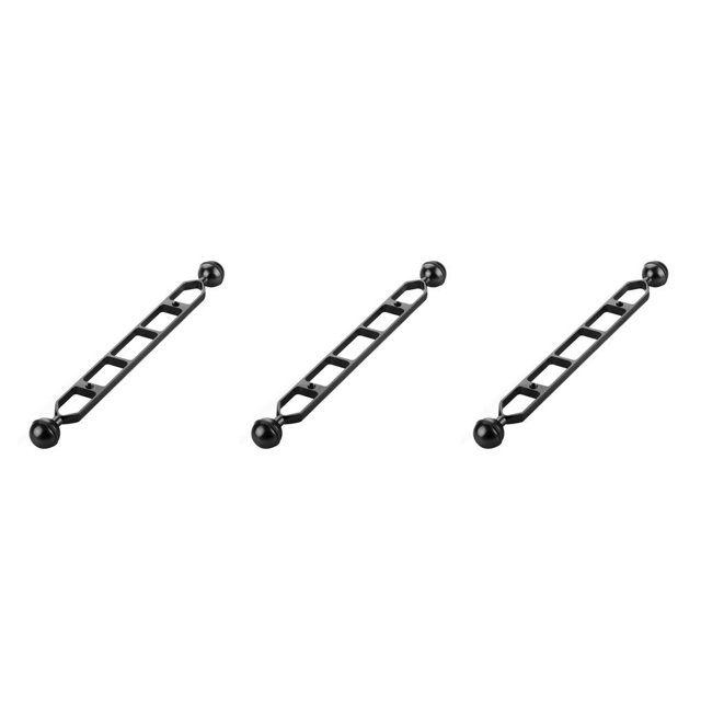 Methold 5 7 9 11 pulgadas cabeza de bola doble 1 adaptador de articulación brazo de extensión para abrazadera de mariposa subacuática montaje Type1 NO1