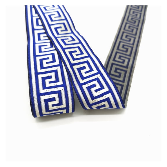 3 yards Ethnic Embroidery Lace Trim Ribbon Vintage Boho Lace Trim Clothes Bag Accessories Embroidered DIY Gift Wrapping for Craft