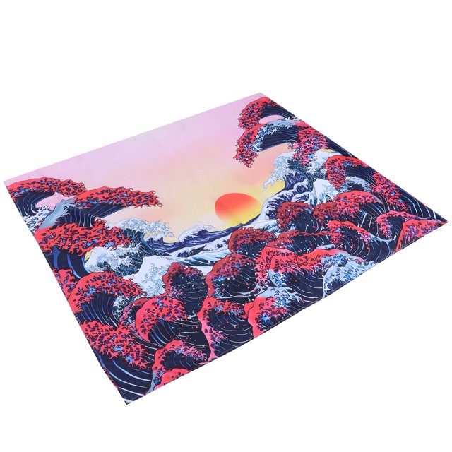 Alfombra colgante, tapiz de pared multiusos, tapiz de cortina de puerta de playa, respuesta rápida