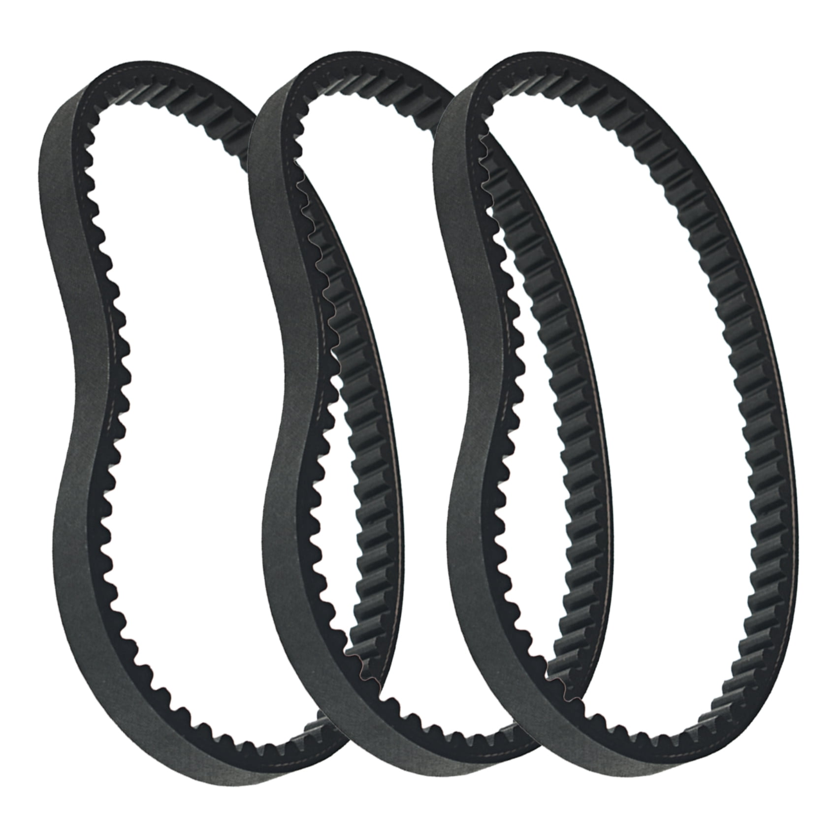 Genrics Drive Belt 725 Replacement for Go Kart 30 Series Torque Converter- 3pc Set (3 Belts)