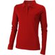 thumbnail image 1 of Elevate - Polo modelo Oakville de manga larga para mujer (Rojo), 1 of 2