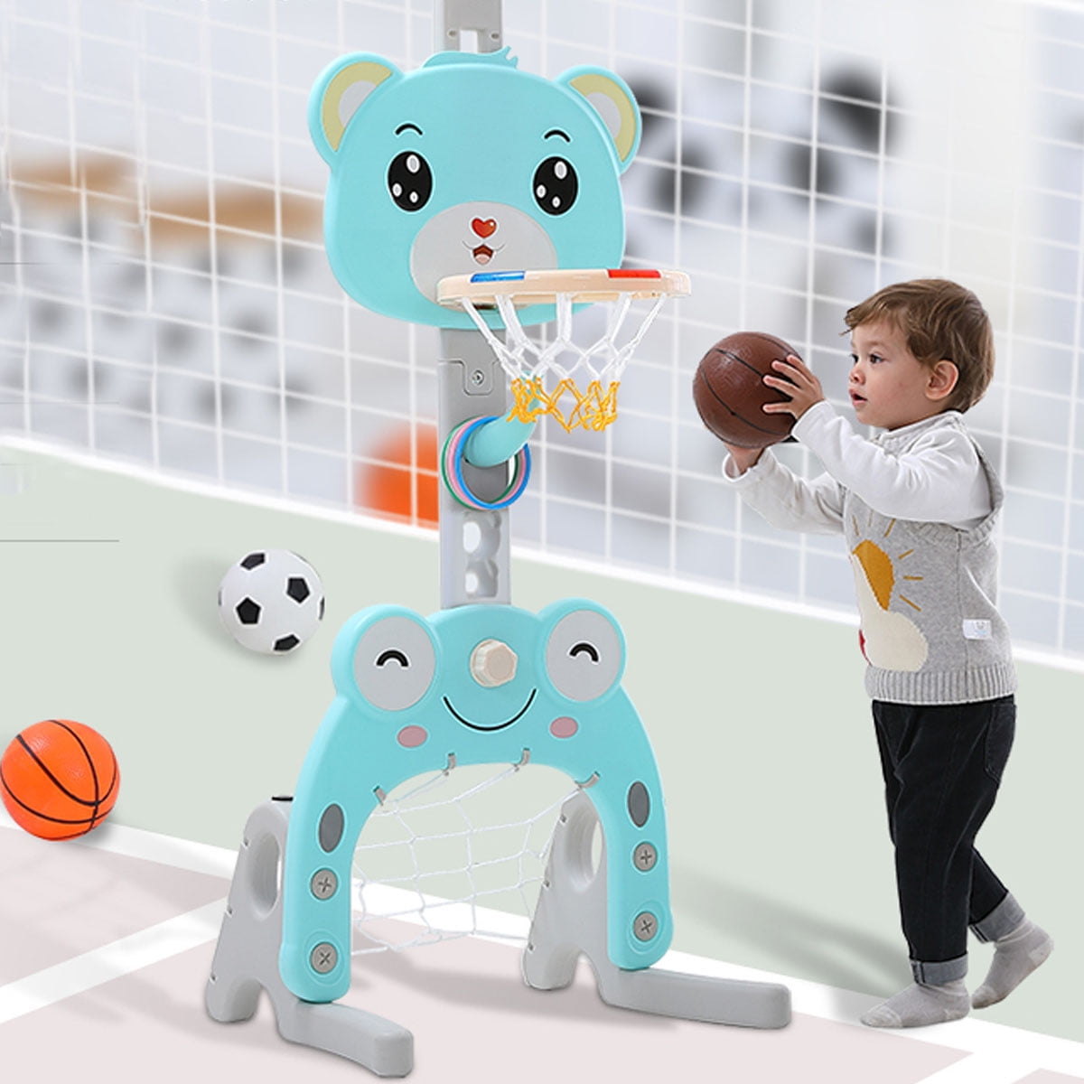 baby football goal toy