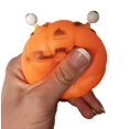thumbnail image 2 of Bulk 12 Popping Eye Pumpkin Jack O Lantern - Squeeze Toy for Halloween Party Favor Stress Balls, Small Novelty Toy Prize Assortment Gifts (1 Dozen), 2 of 5